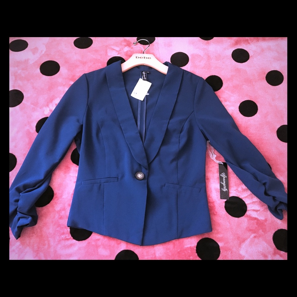 NEW dark navy blazer for $12